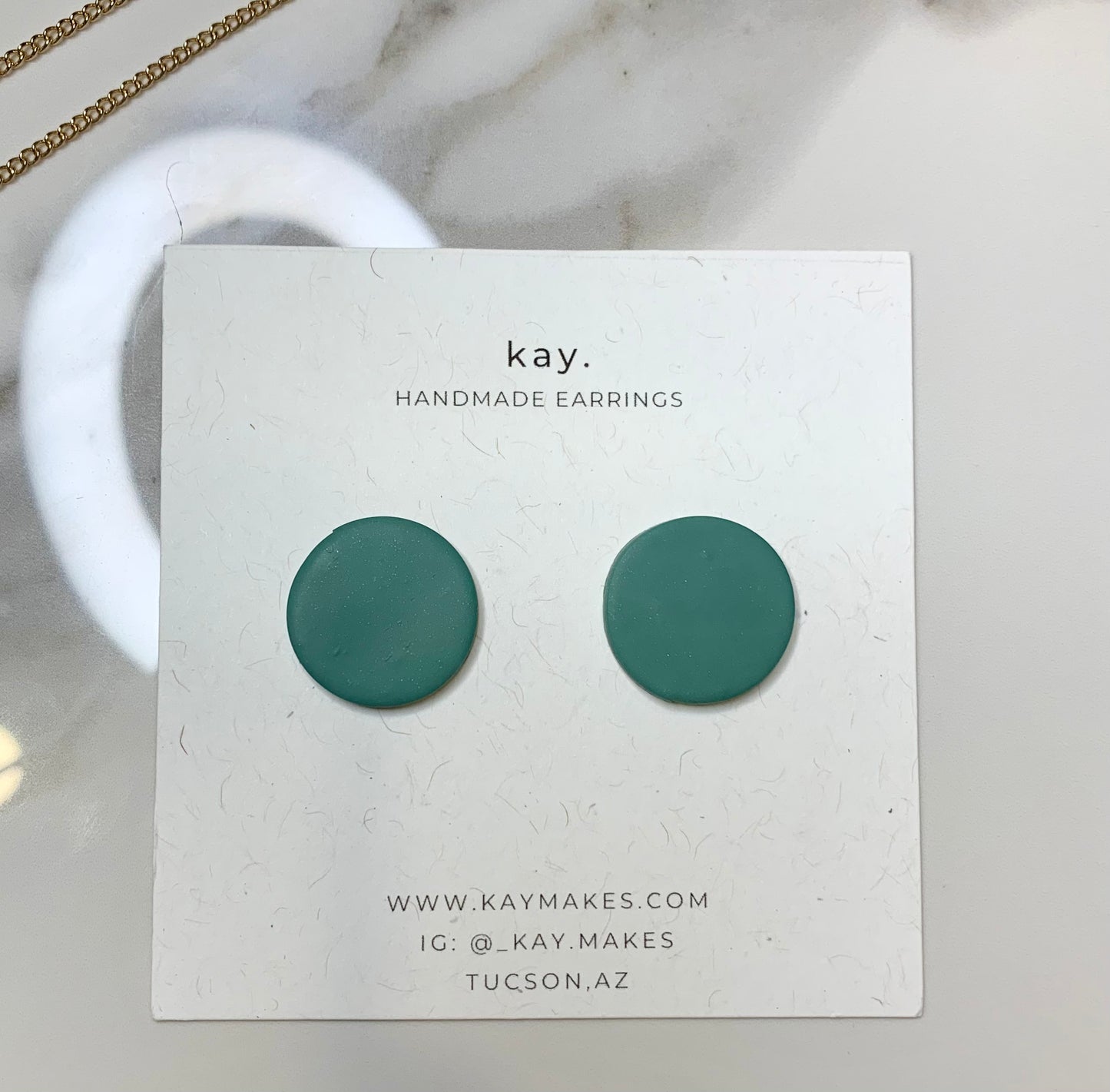 Large Button Studs