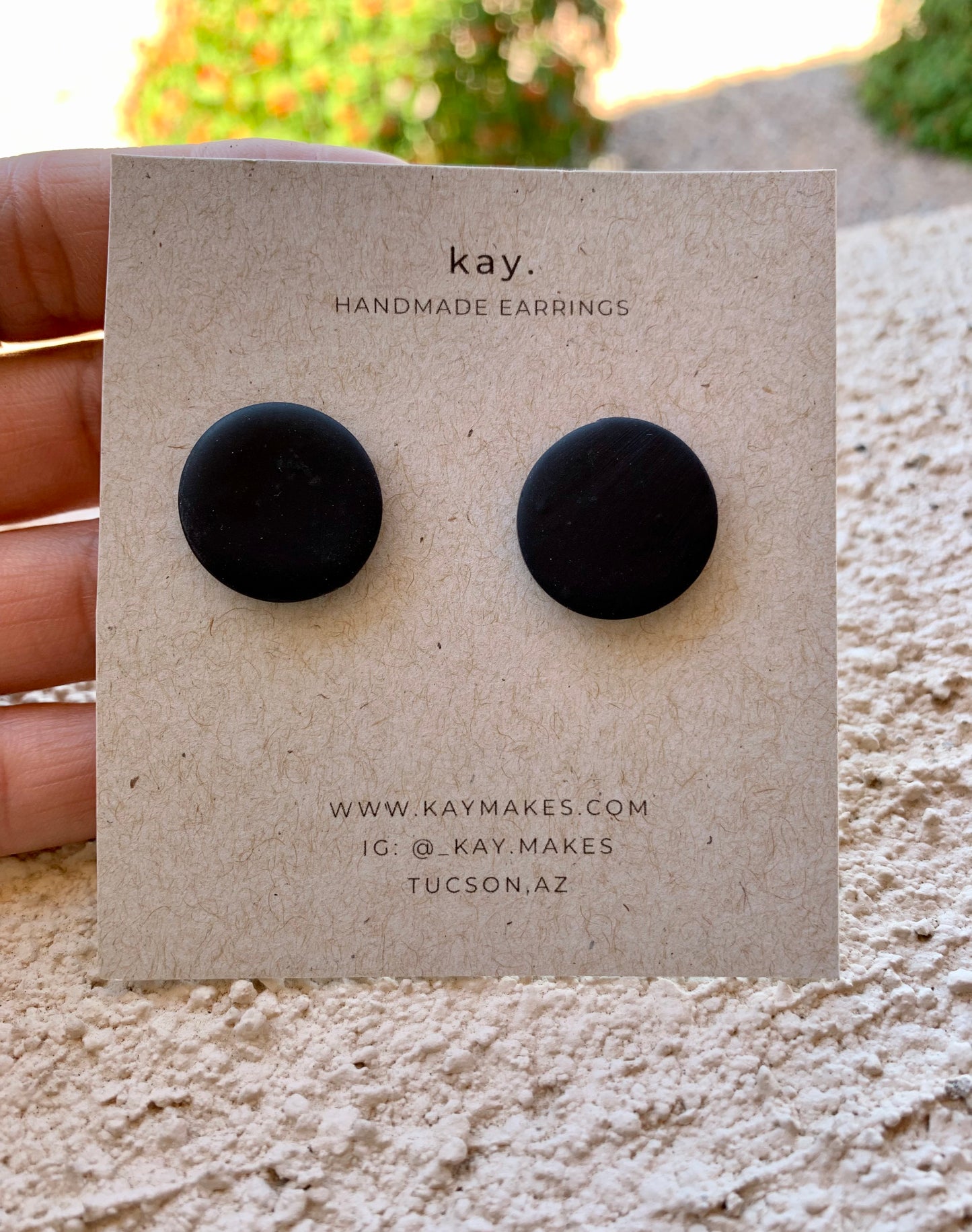 Large Button Studs